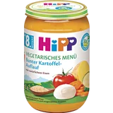 Bio Vegetarisches Menü Bunter Kartoffel-Auflauf