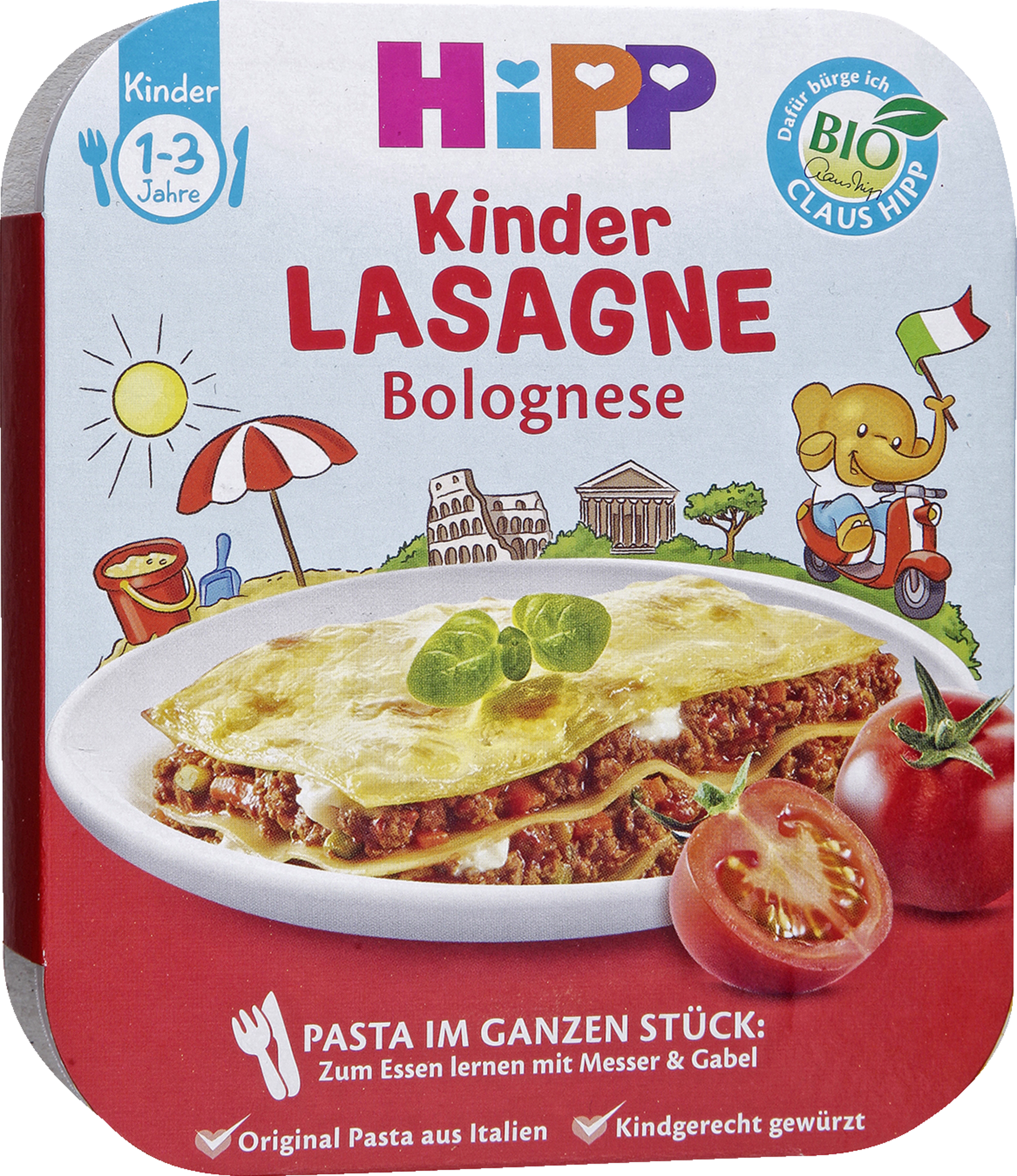 HiPP Bio Kinder Lasagne Bolognese
