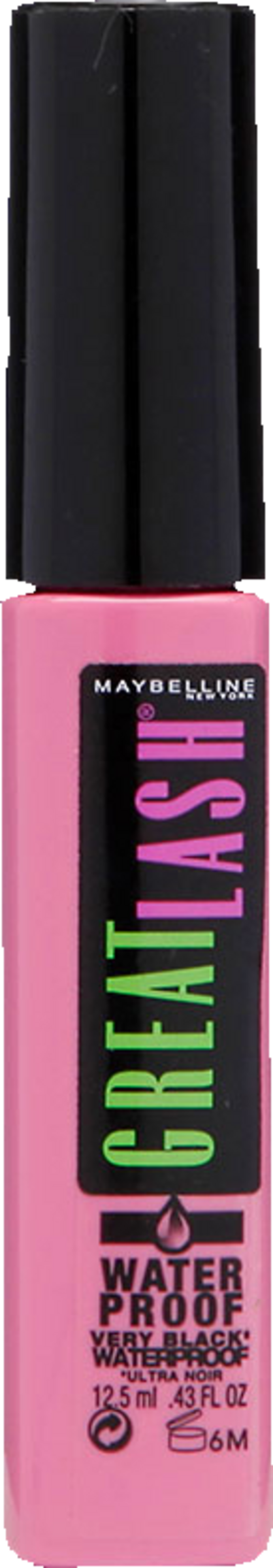 Great Lash Mascara Very Black Waterproof