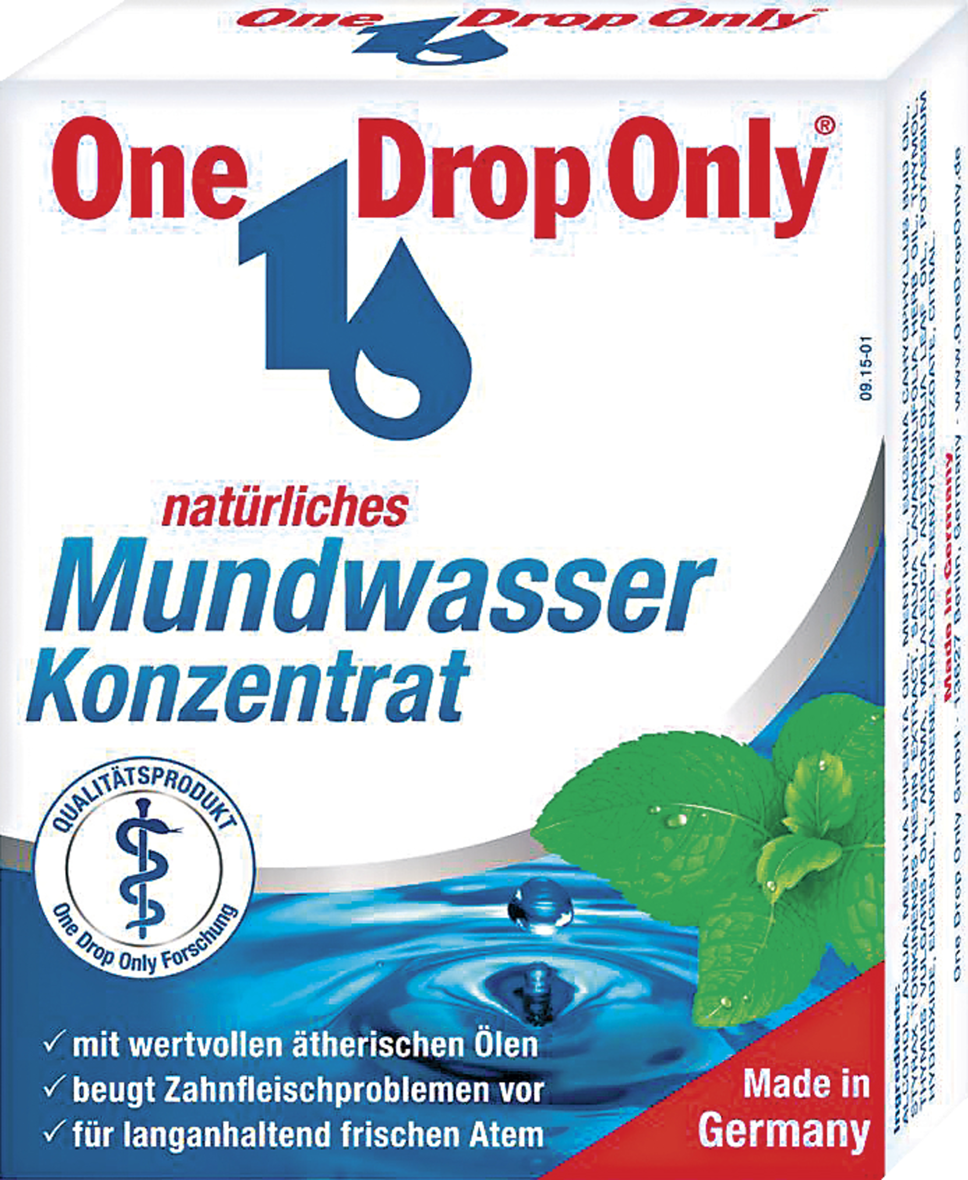 One-Drop-Only natürliches Mundwasser Konzentrat
