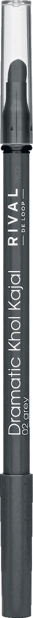 RIVAL DE LOOP Dramatic Khol Kajal 02 - grey