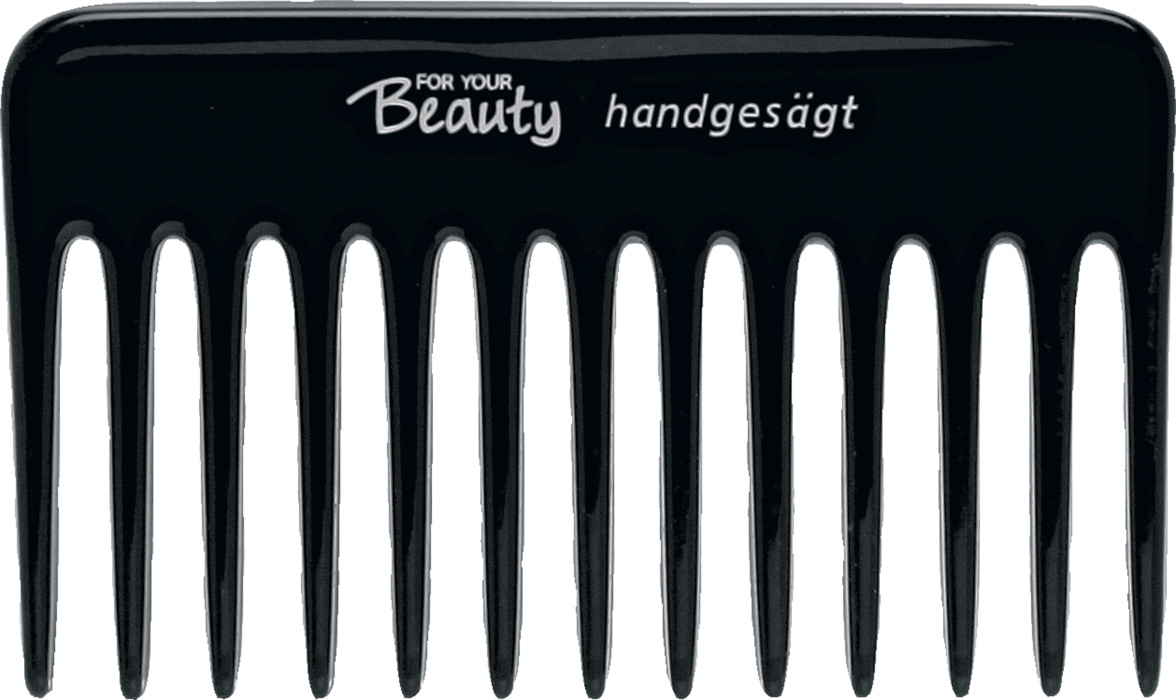 FOR YOUR Beauty FOR YOUR BEAUTY STRÄHNENKAMM HANDGESÄGT 10CM