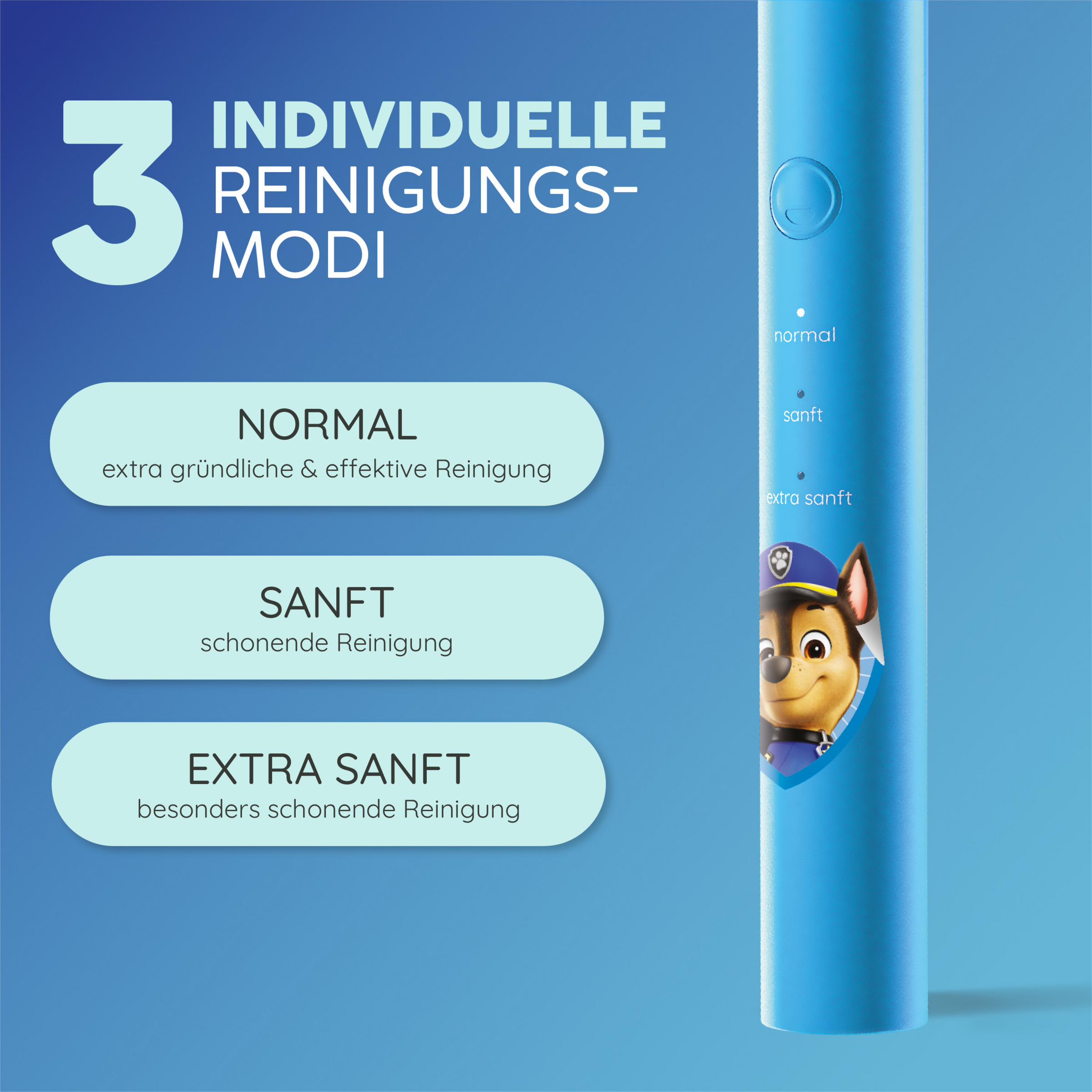 فرشاة أسنان تعليمية كهربائية Eco VIBE Kids Paw Patrol 4