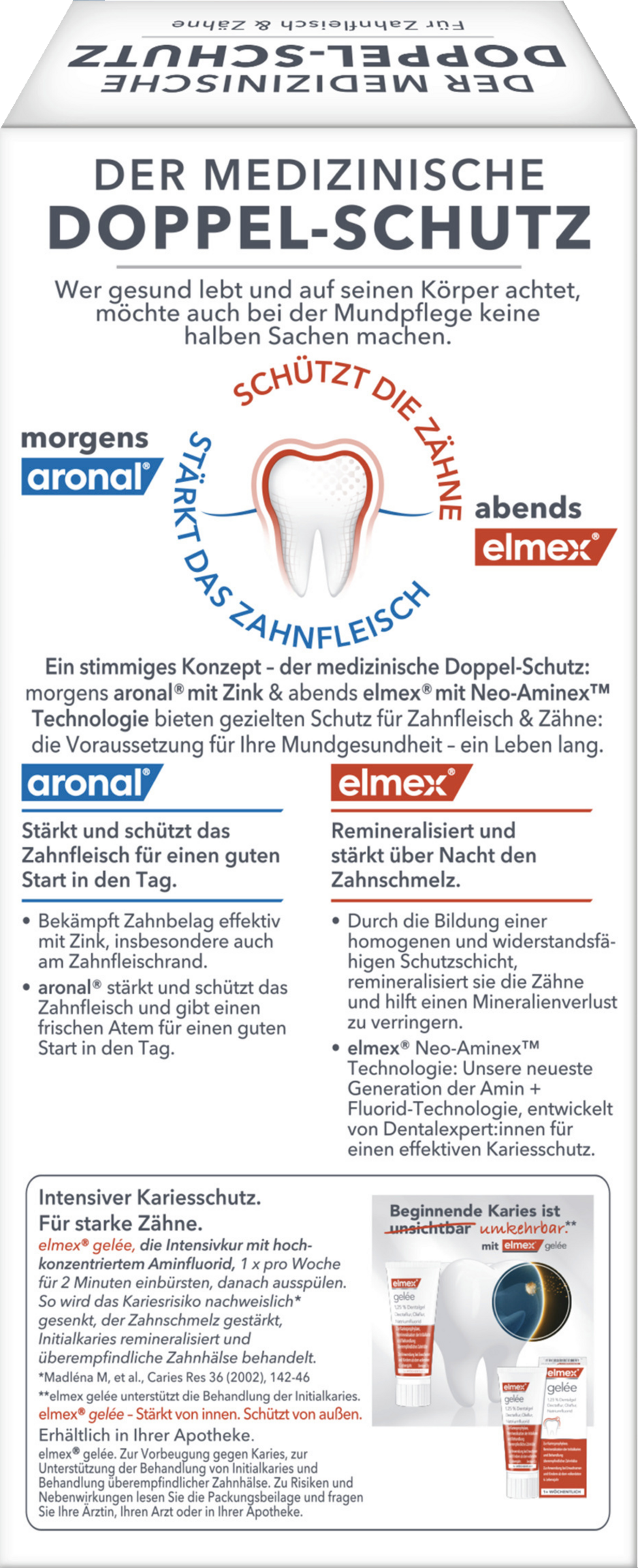 عبوة من 2 معجون أسنان مزدوج الحماية طبي 2