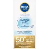 NIVEA SUN UV Schutz Gesicht Experte Invisible Daily UV-Fluid LSF 50+