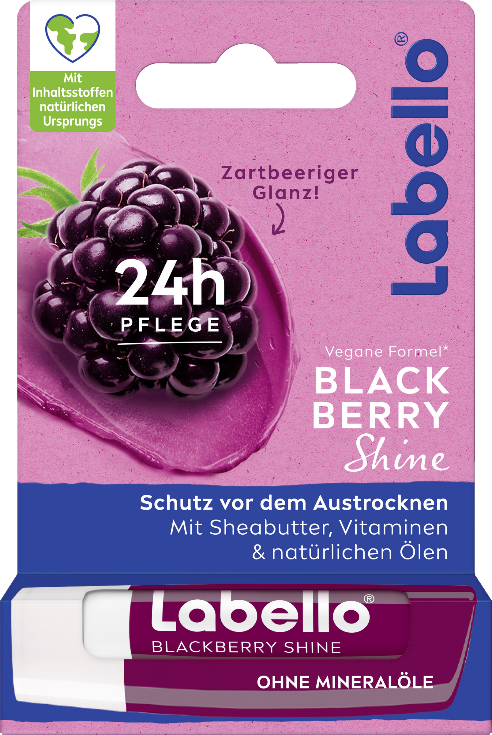 Labello Lippenpflegestift Blackberry Shine