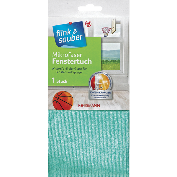 Microfaser Fenstertuch