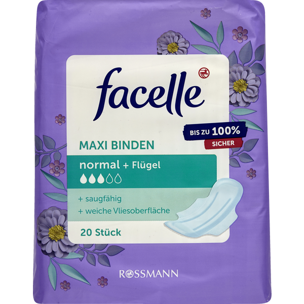 Maxi-Binden normal + Flügeln