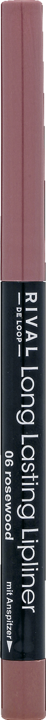 RIVAL DE LOOP Long Lasting Lipliner 06 - rosewood