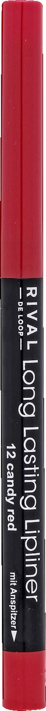 RIVAL DE LOOP Long Lasting Lipliner 12 - candy red