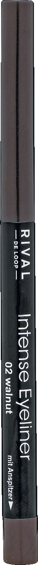 RIVAL DE LOOP Intense Eyeliner 02 - walnut