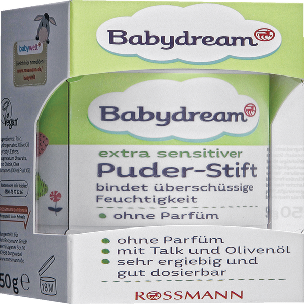 Babydream extra sensitiver PuderStift online kaufen rossmann.de