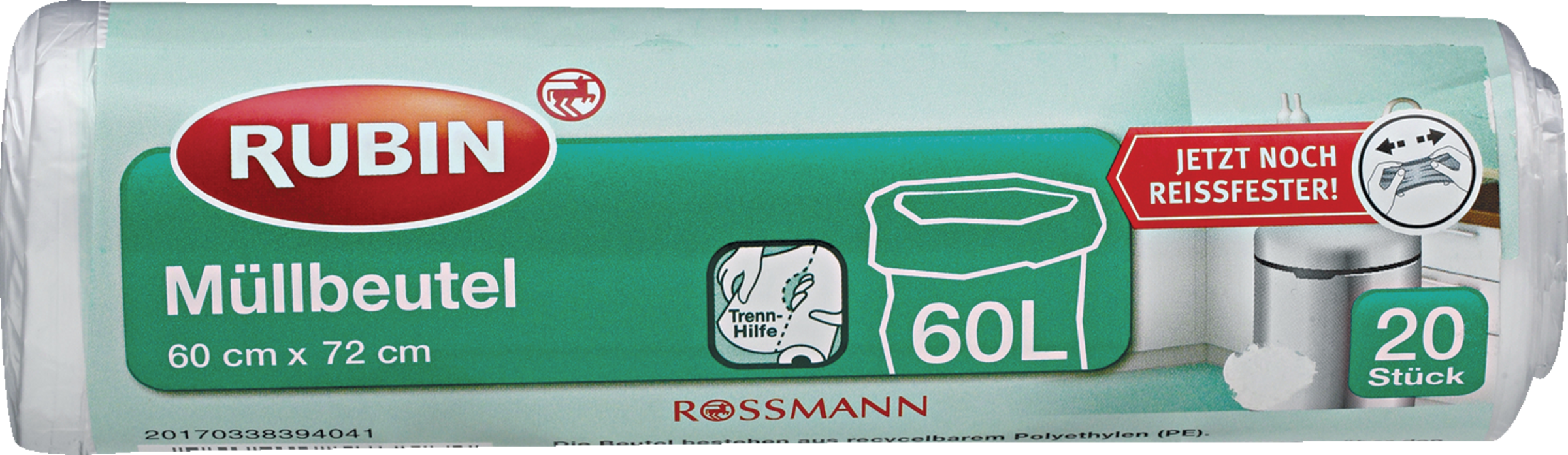 RUBIN Müllbeutel 60 l