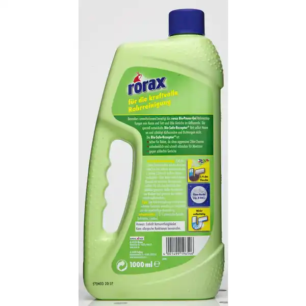 rorax Rohrfrei BIO-Power-Gel online kaufen | rossmann.de