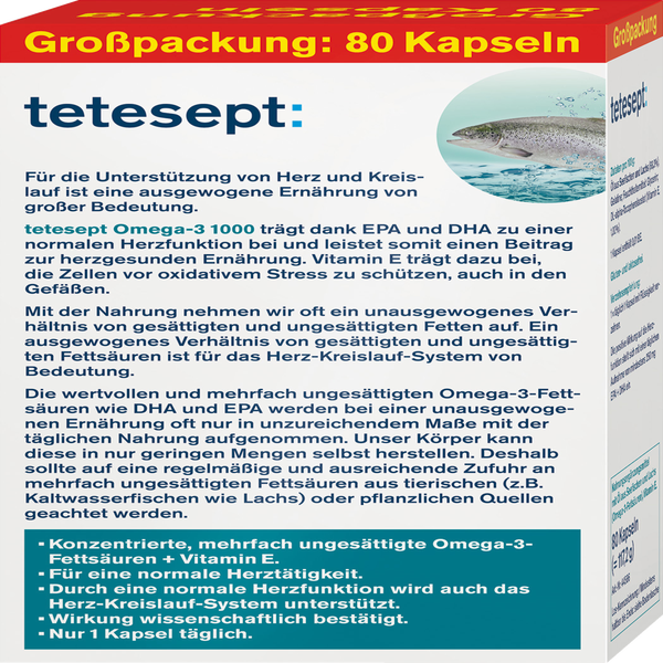 tetesept Omega3 Lachsöl 1000 online kaufen rossmann.de