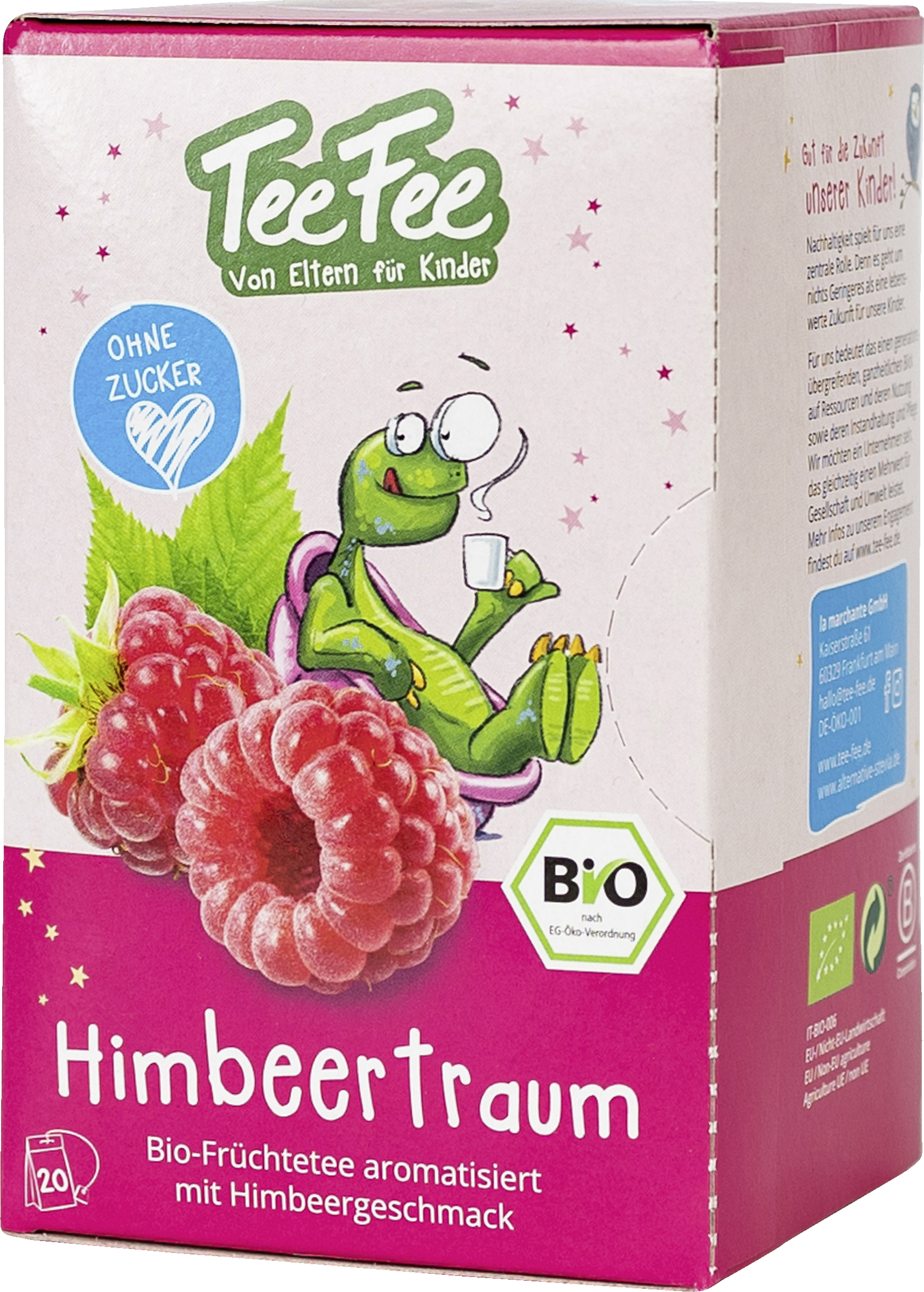 TeeFee Bio-Früchtetee Himbeertraum