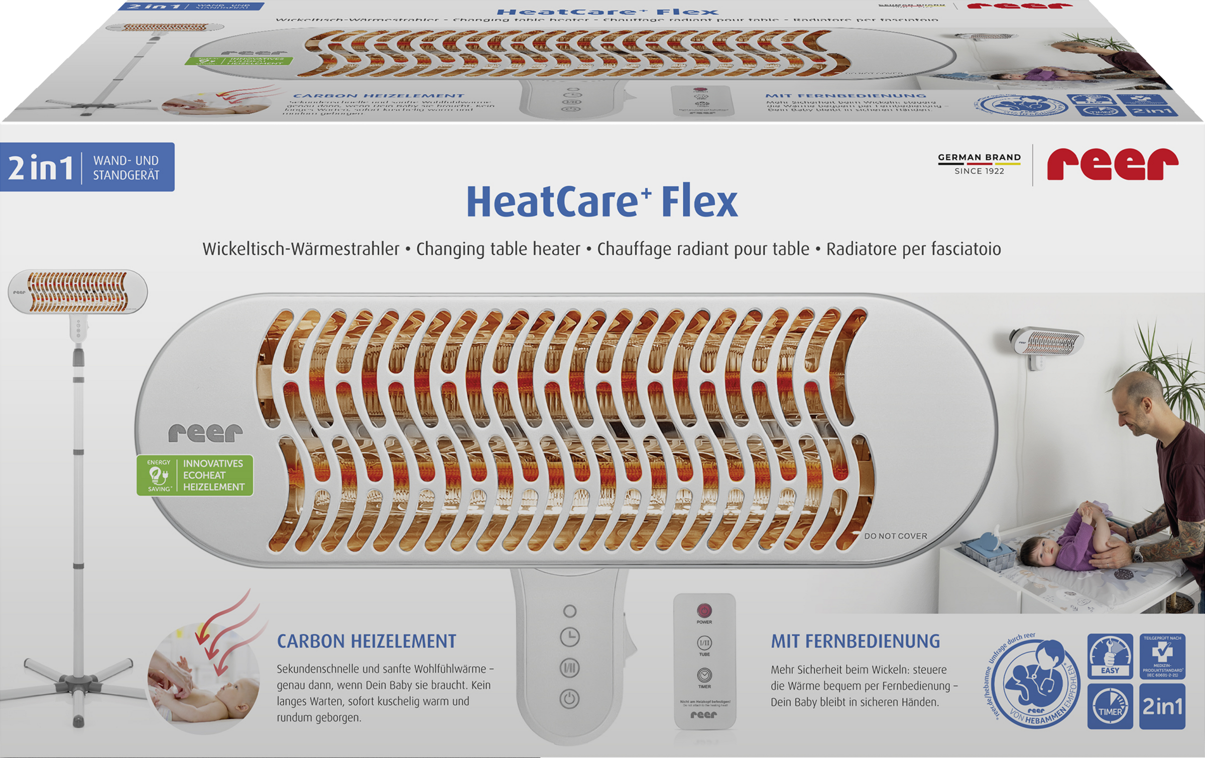 reer Wickeltisch-Wärmestrahler