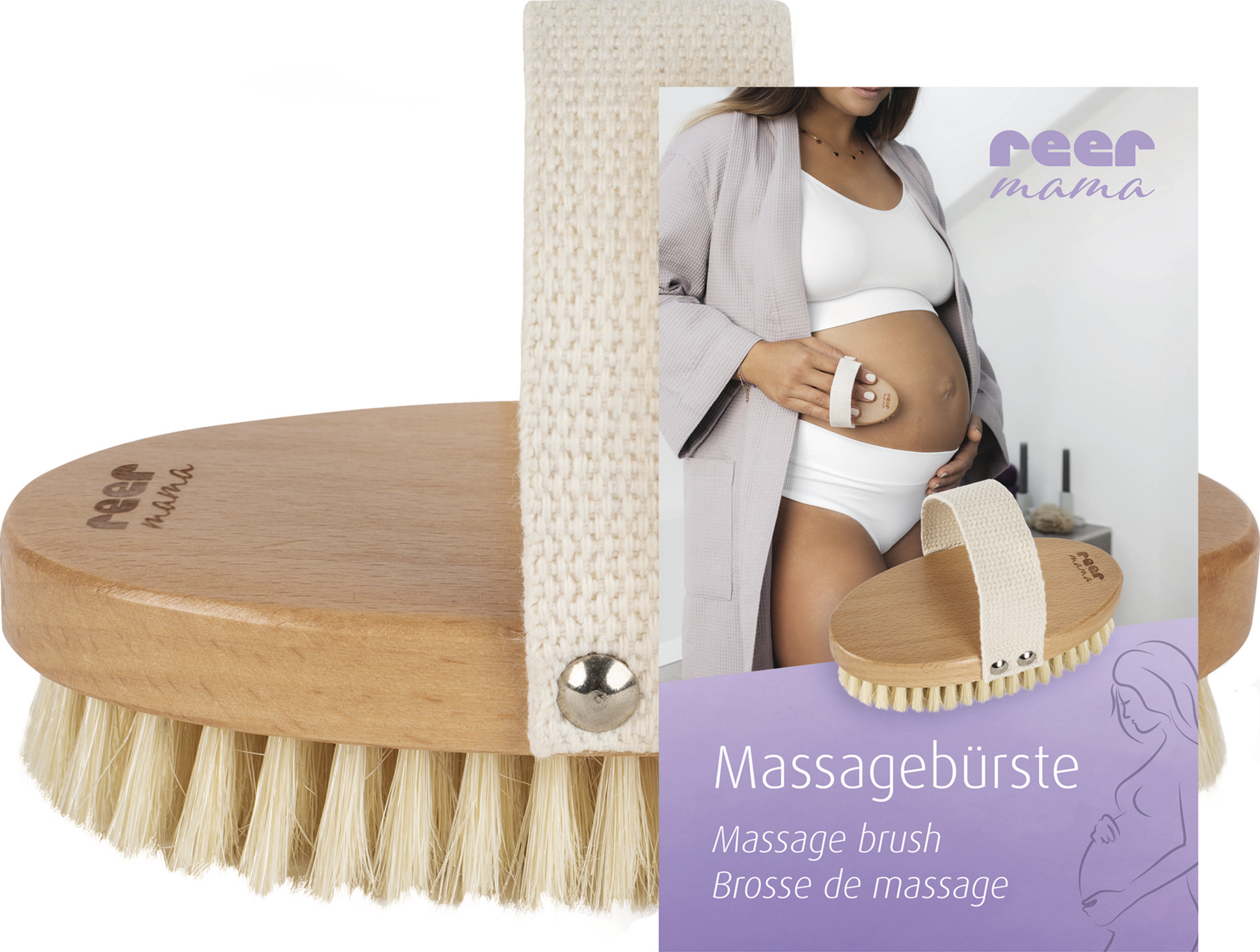 reer Mama Massagebürste