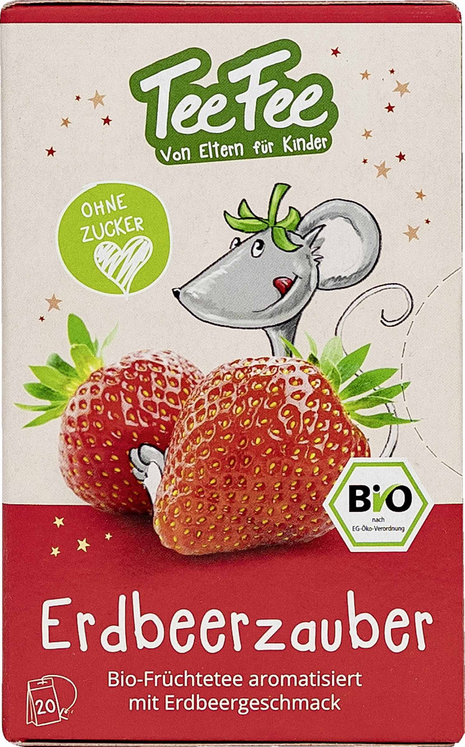 TeeFee Bio-Früchtetee Erdbeere