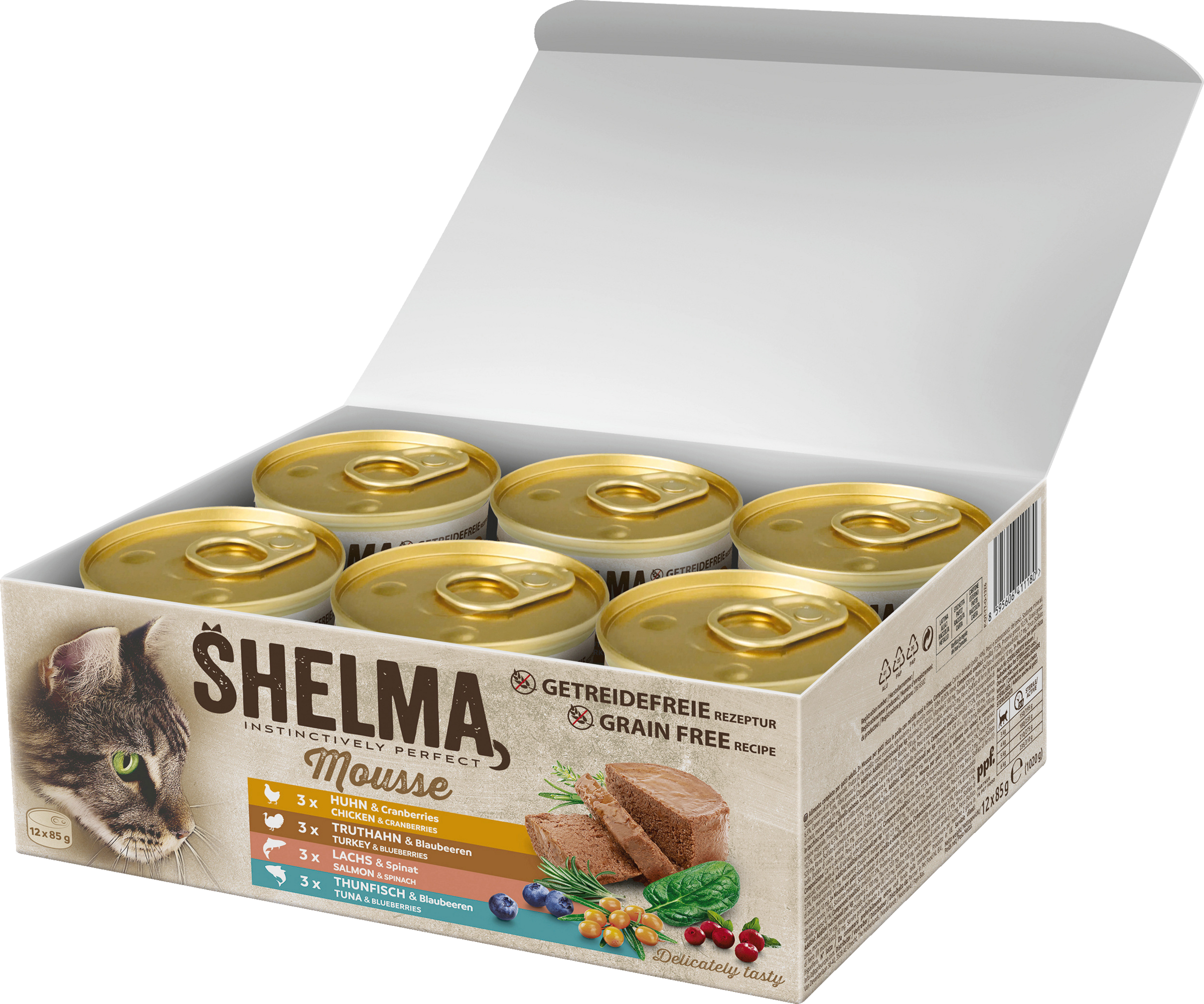 Mousse Mix Katzennassfutter 12er Pack