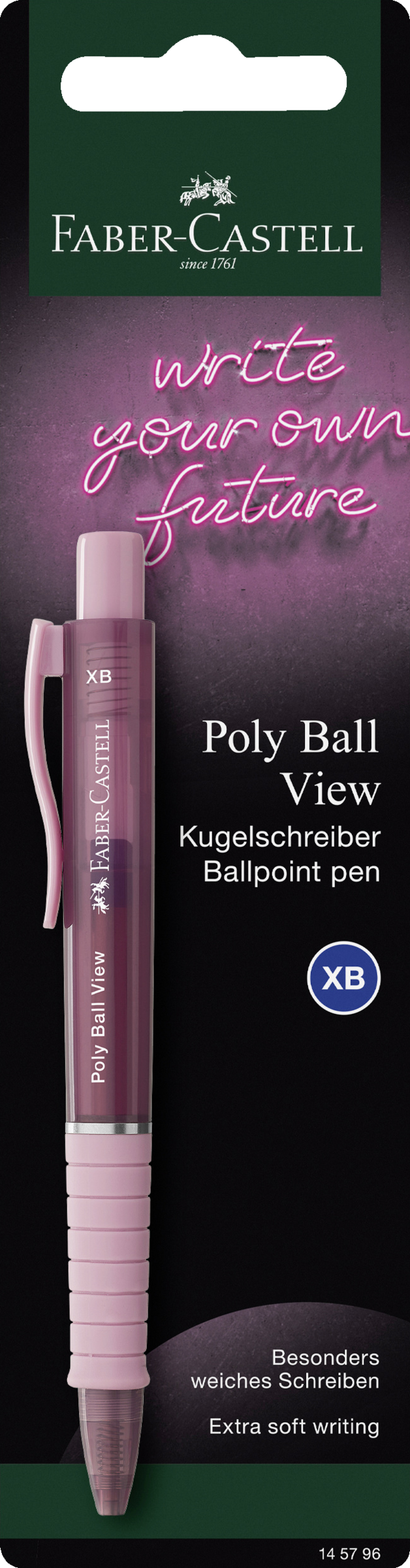 Faber-Castell Kugelschreiber Poly Ball rosé
