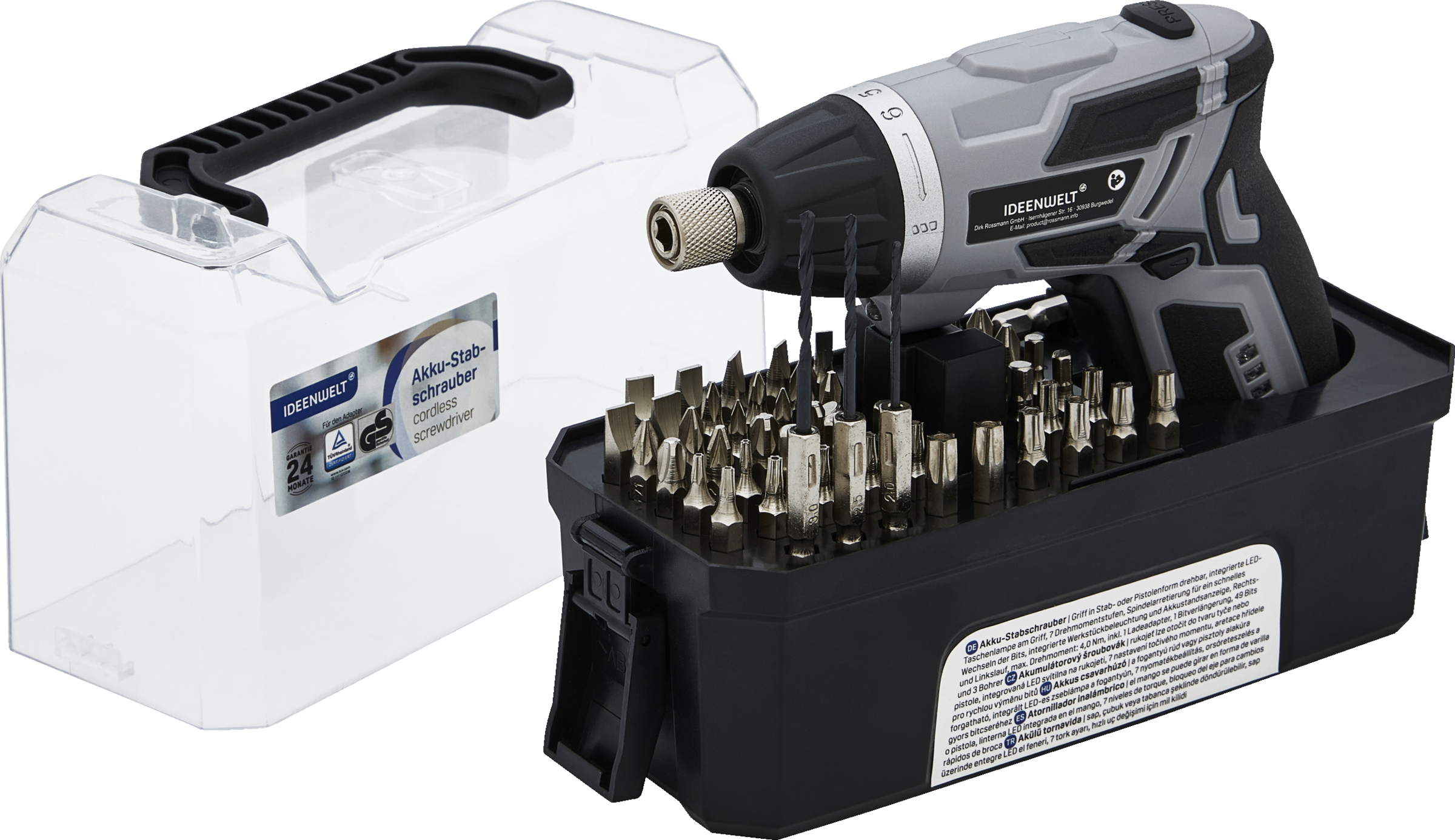 IDEENWELT Akku-Stabschrauber