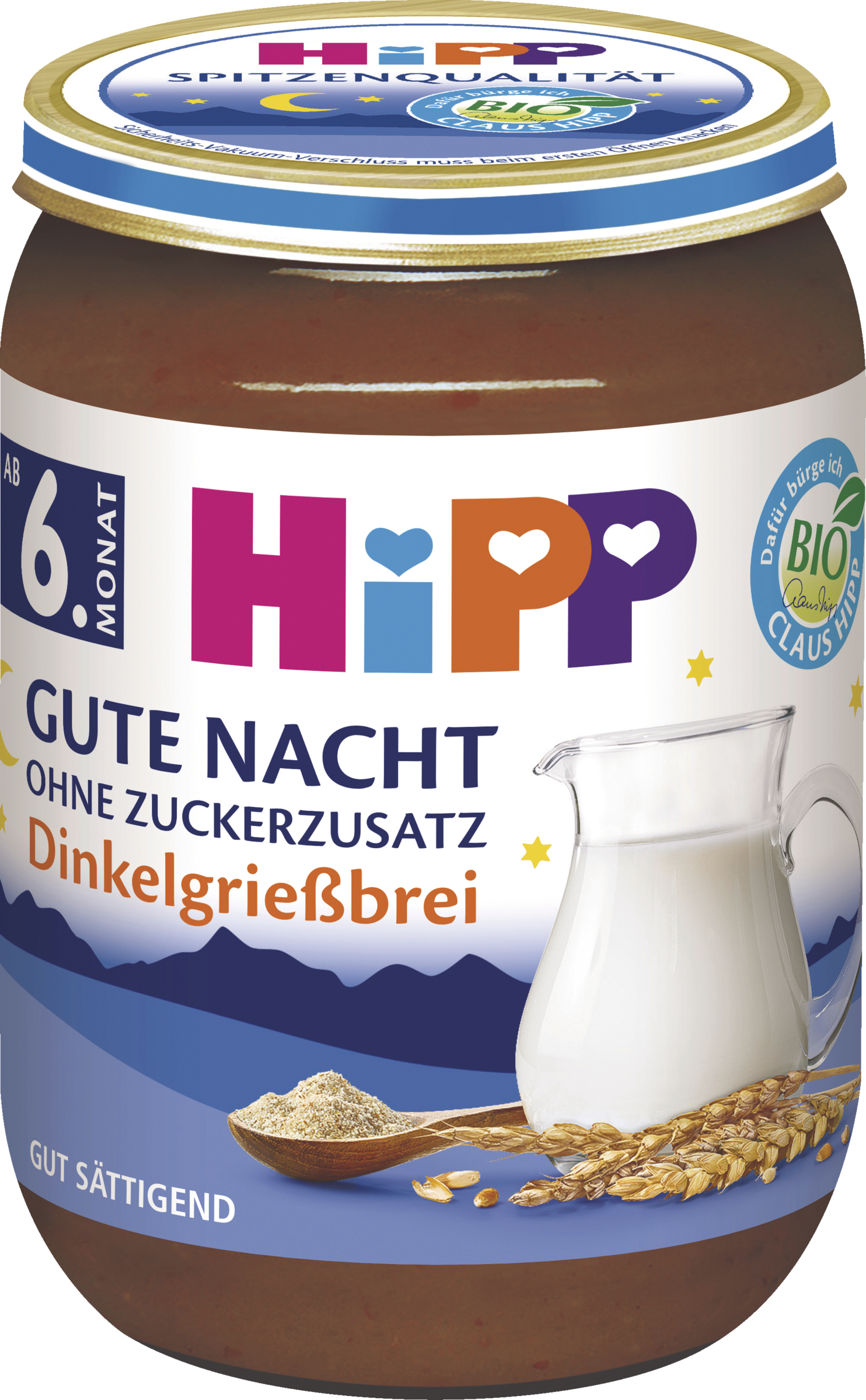 HiPP Bio Gute Nacht Dinkelgrießbrei