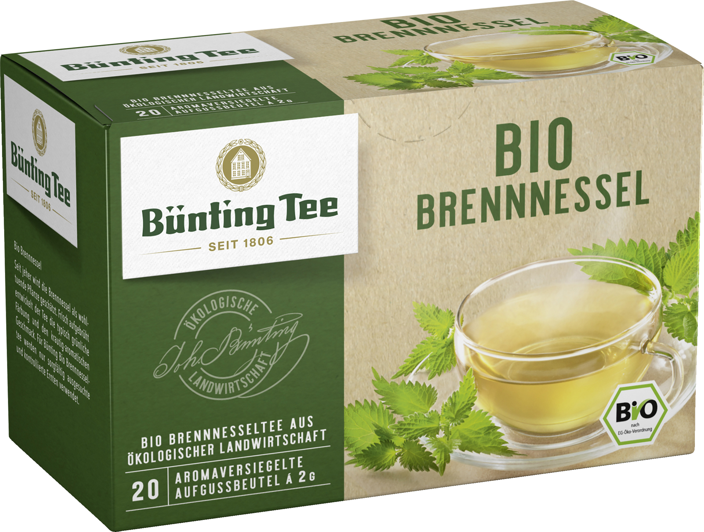 Bünting Tee Bio Tee Brennessel