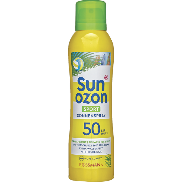 sunozon sport sonnenspray lsf 50 rossmann de