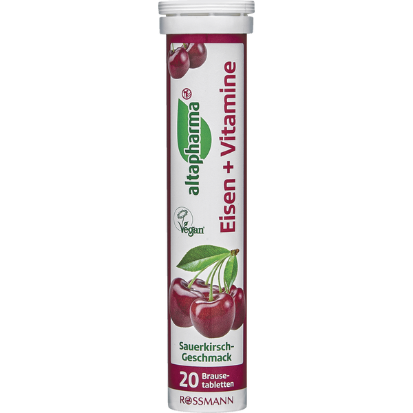 Brausetabletten Eisen + Vitamine