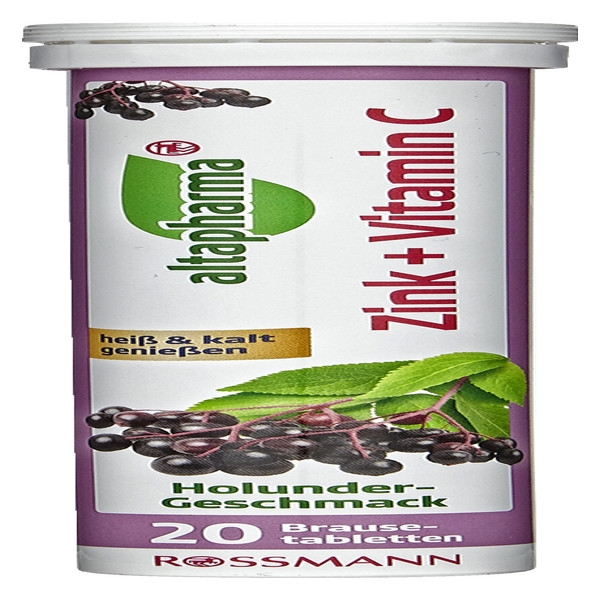 altapharma Brausetabletten Zink + Vitamin C