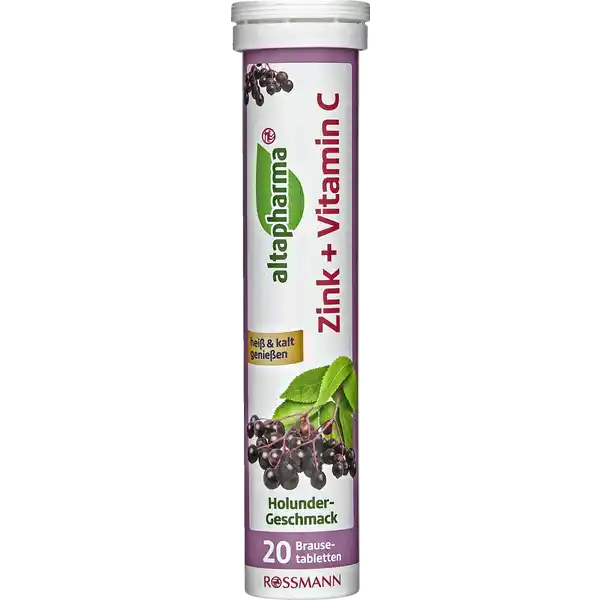 Brausetabletten Zink + Vitamin C