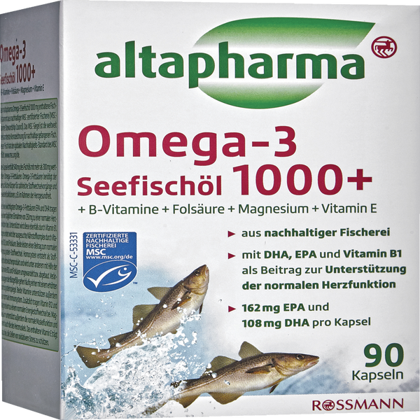 altapharma Omega3 Seefischöl 1000+ online kaufen rossmann.de