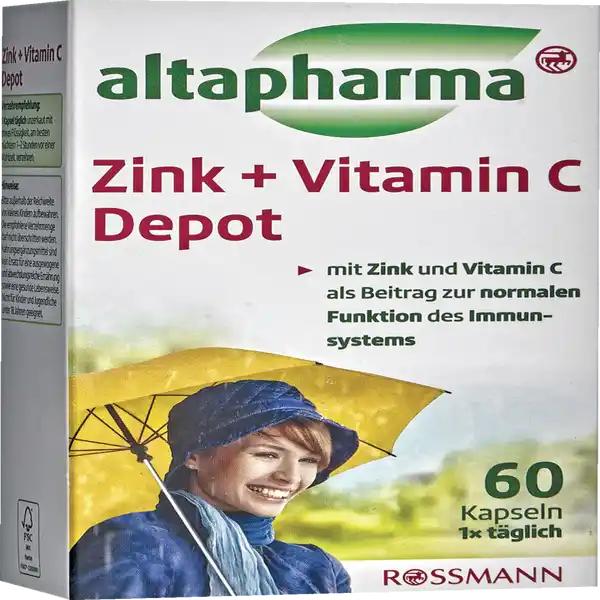 altapharma Zink + Vitamin C Depot | rossmann.de