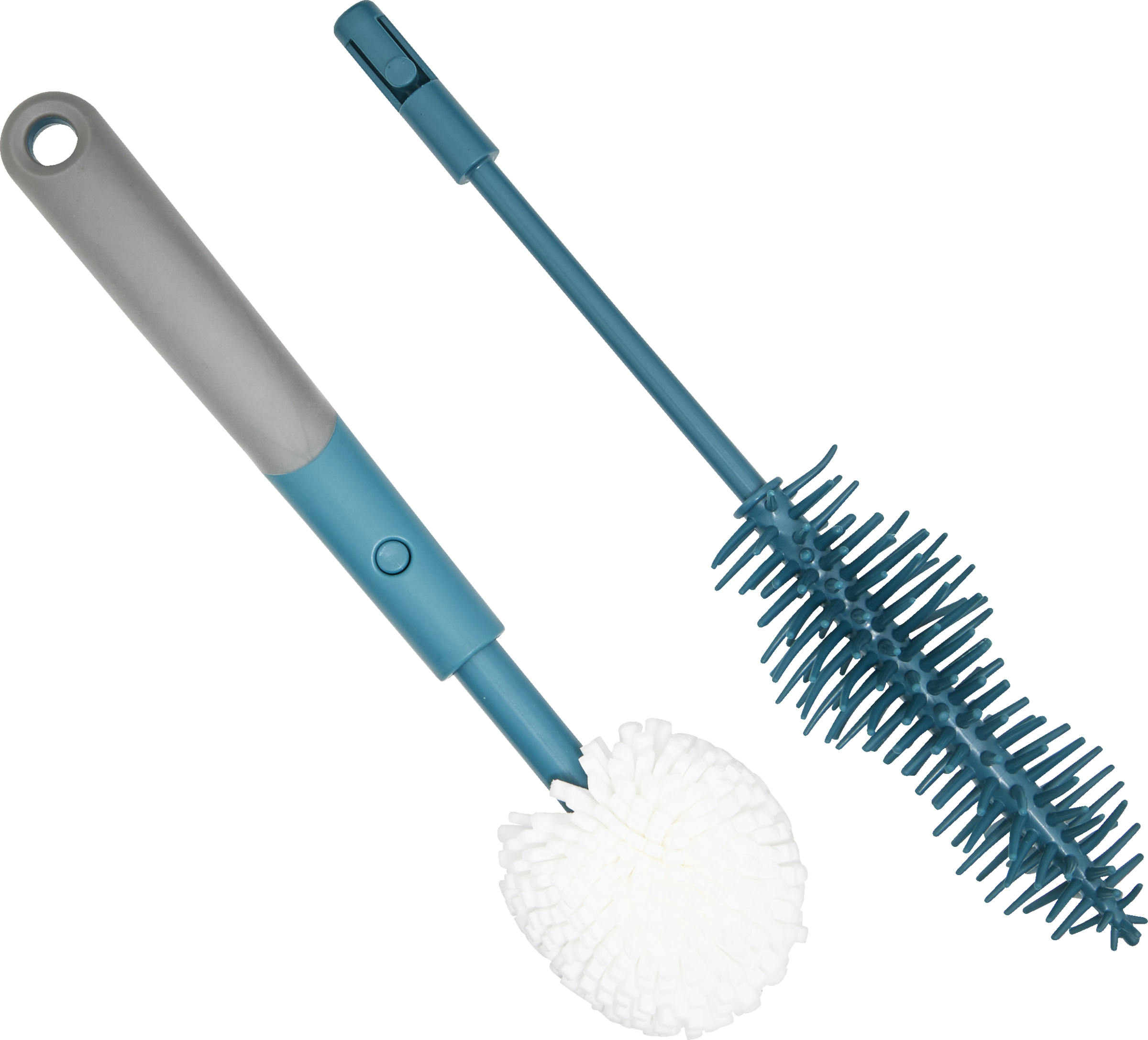 Flaschen- und Gläserbürste 2in1
