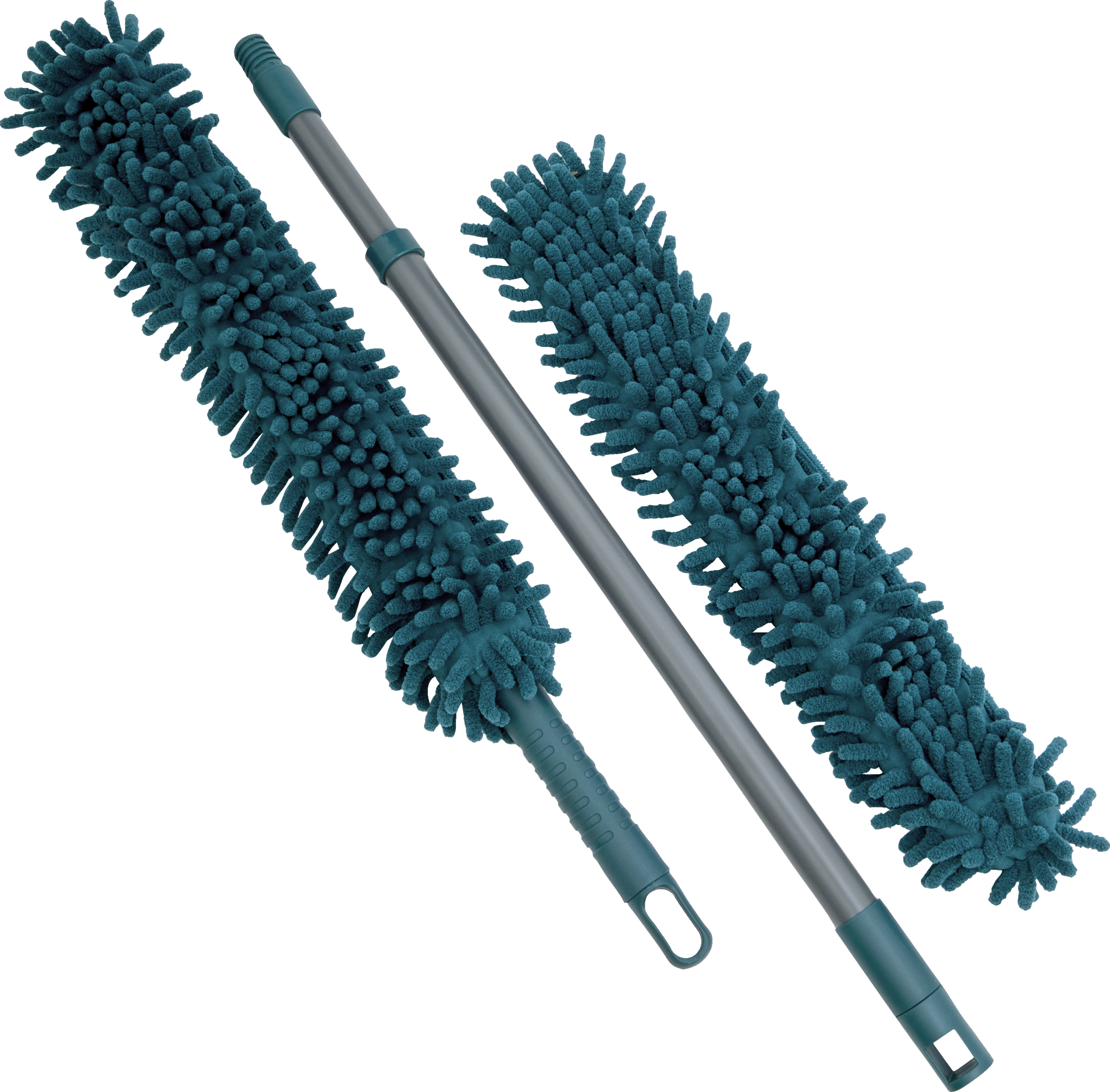 IDEENWELT Teleskop-Staubwedel lang petrol