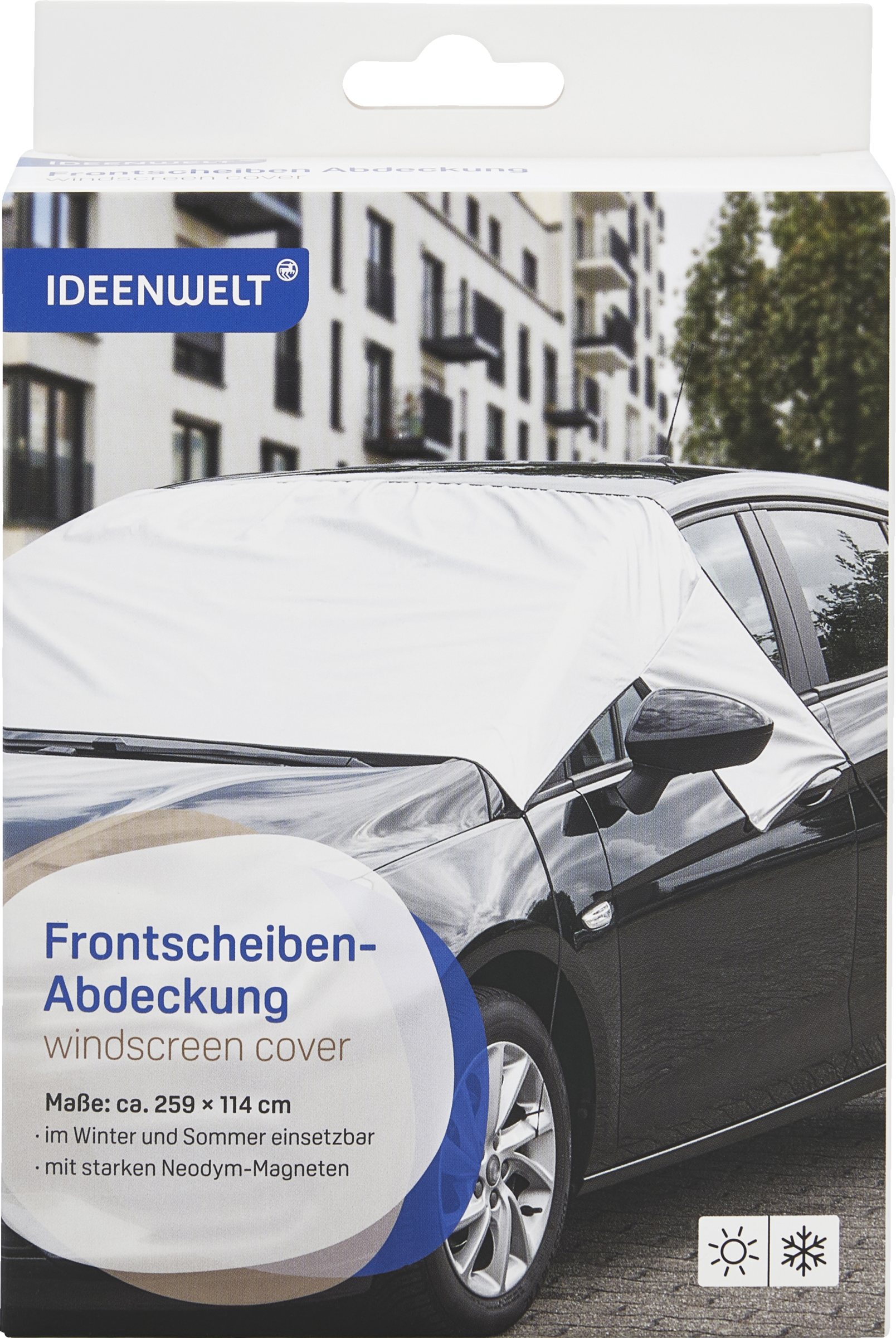 IDEENWELT Frontscheibenabdeckung