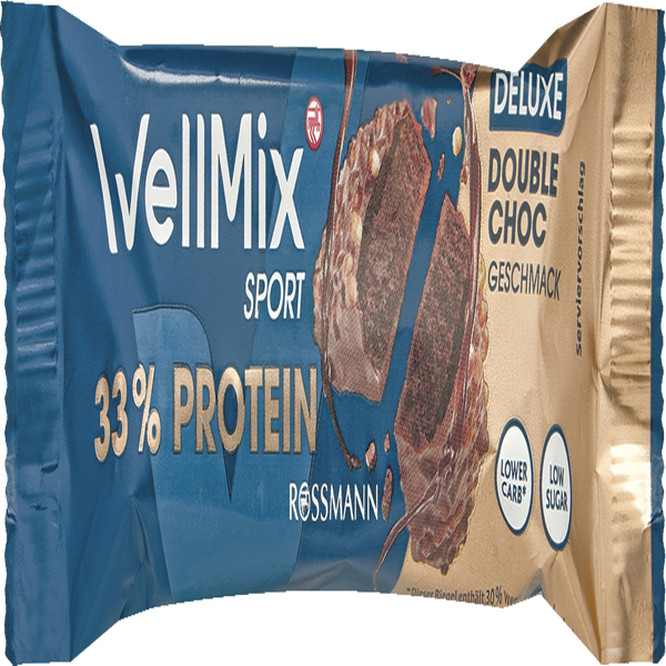 Wellmix Sport Riegel Deluxe Double Choc Online Kaufen Rossmann De