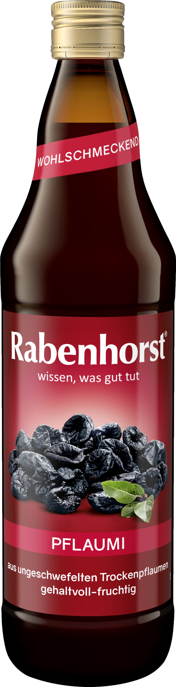 Rabenhorst Pflaume 700ml – Fruchtgetränk aus Trockenpflaumen
