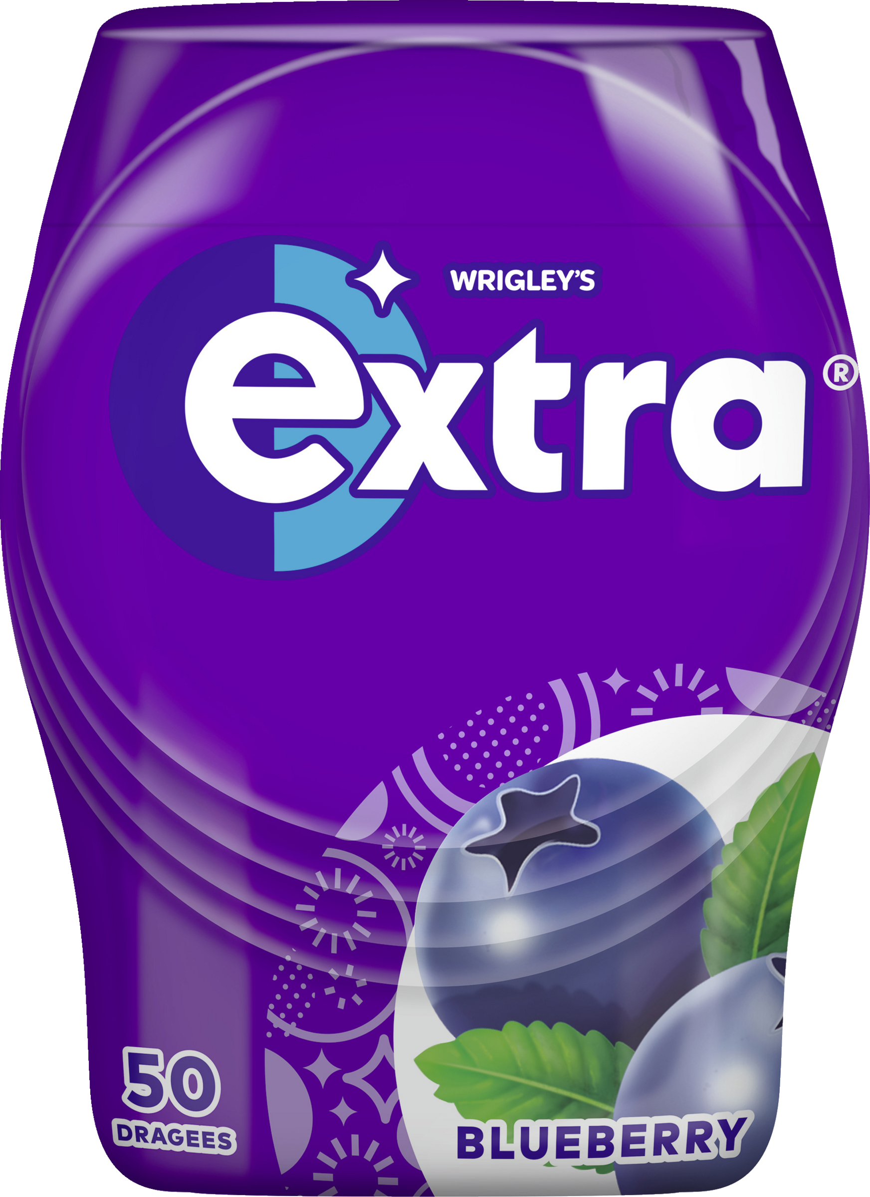 Wrigley`s Extra Blueberry, zuckerfreier Kaugummi