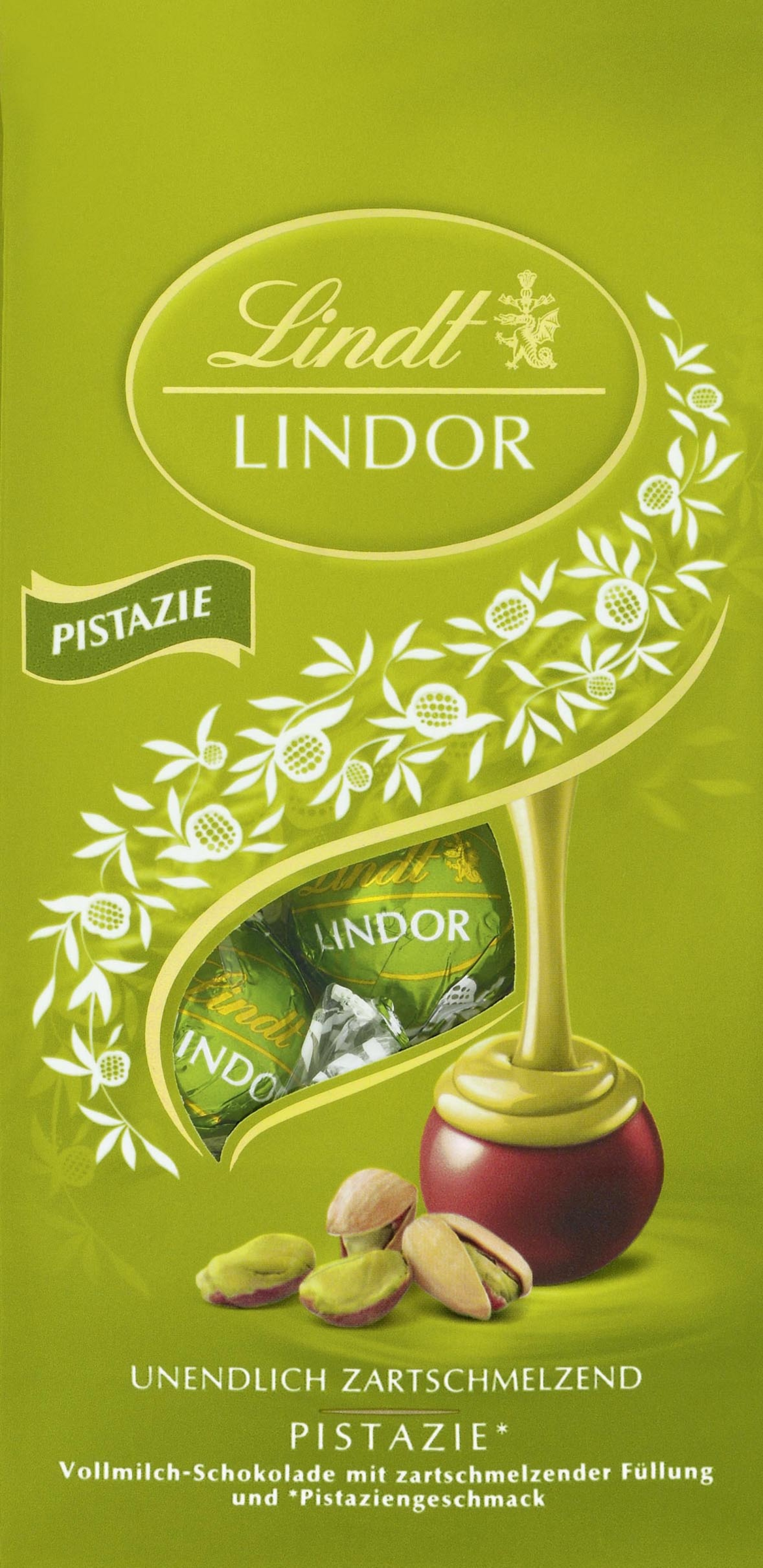 Lindt Lindor Kugel Beutel Pistazie