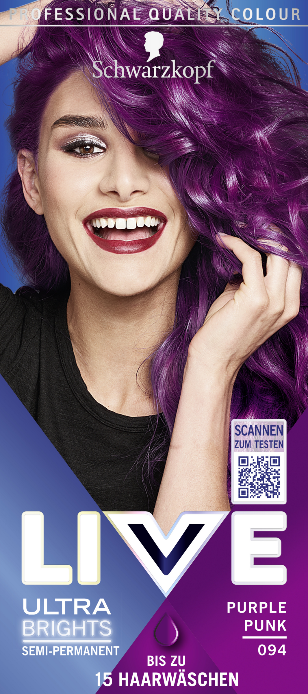 Ultra Brights Haarfarbe 094 Purple Punk