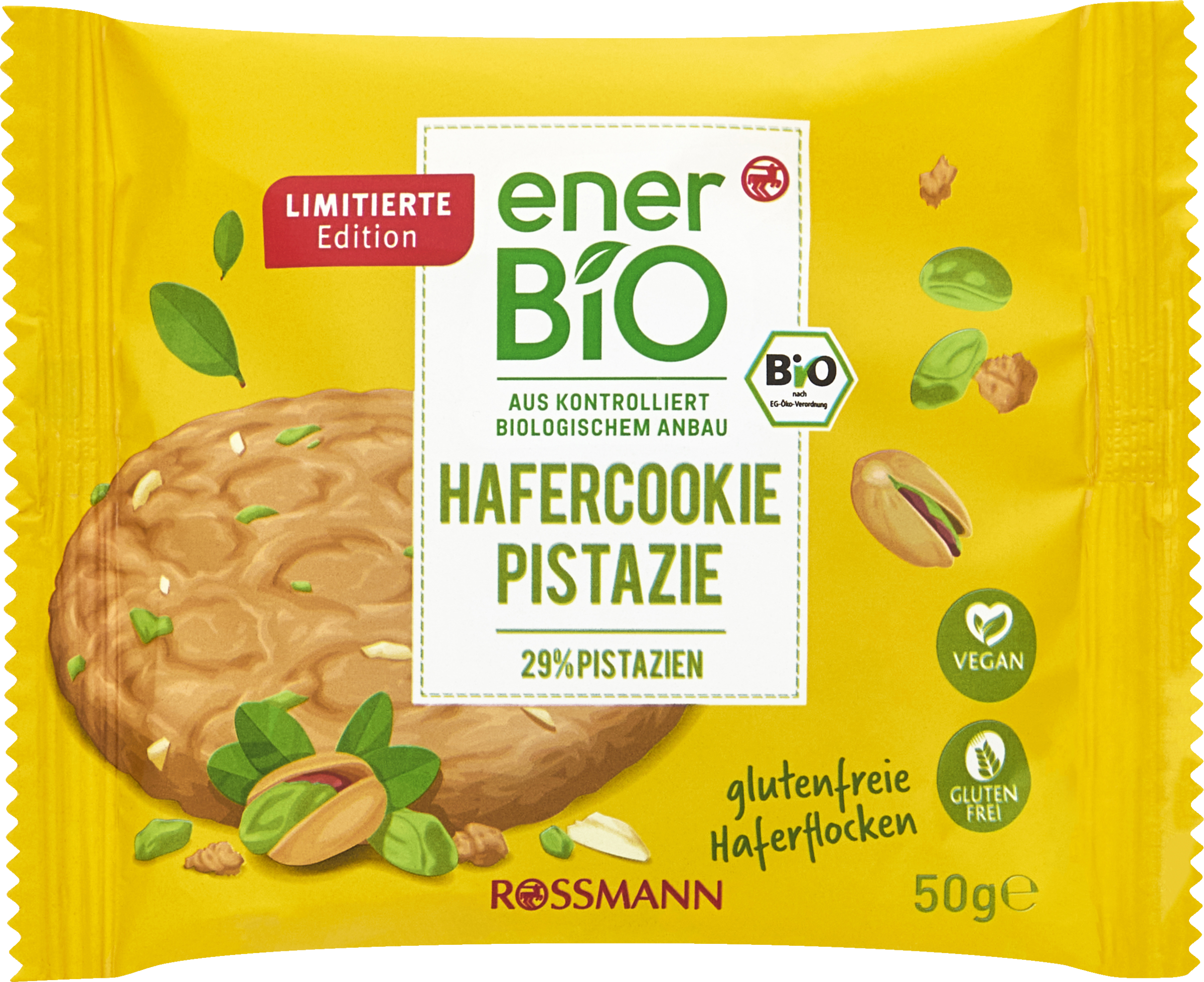 enerBiO Hafercookie Pistazie