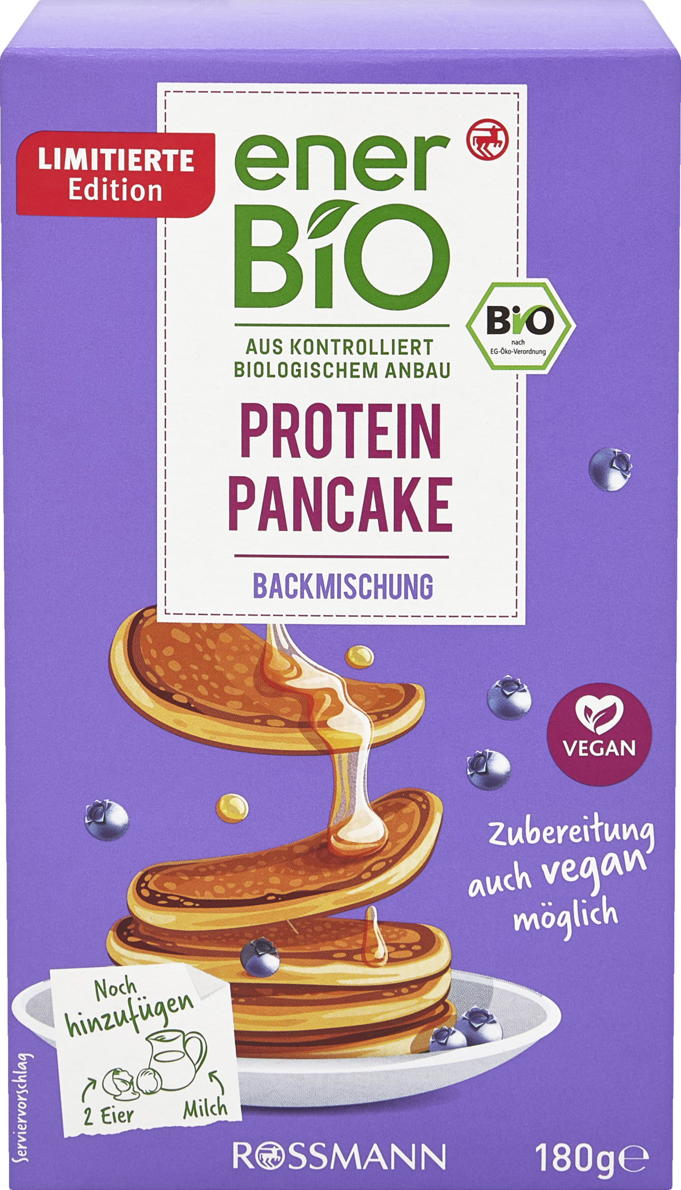 enerBiO Protein Pancake Backmischung