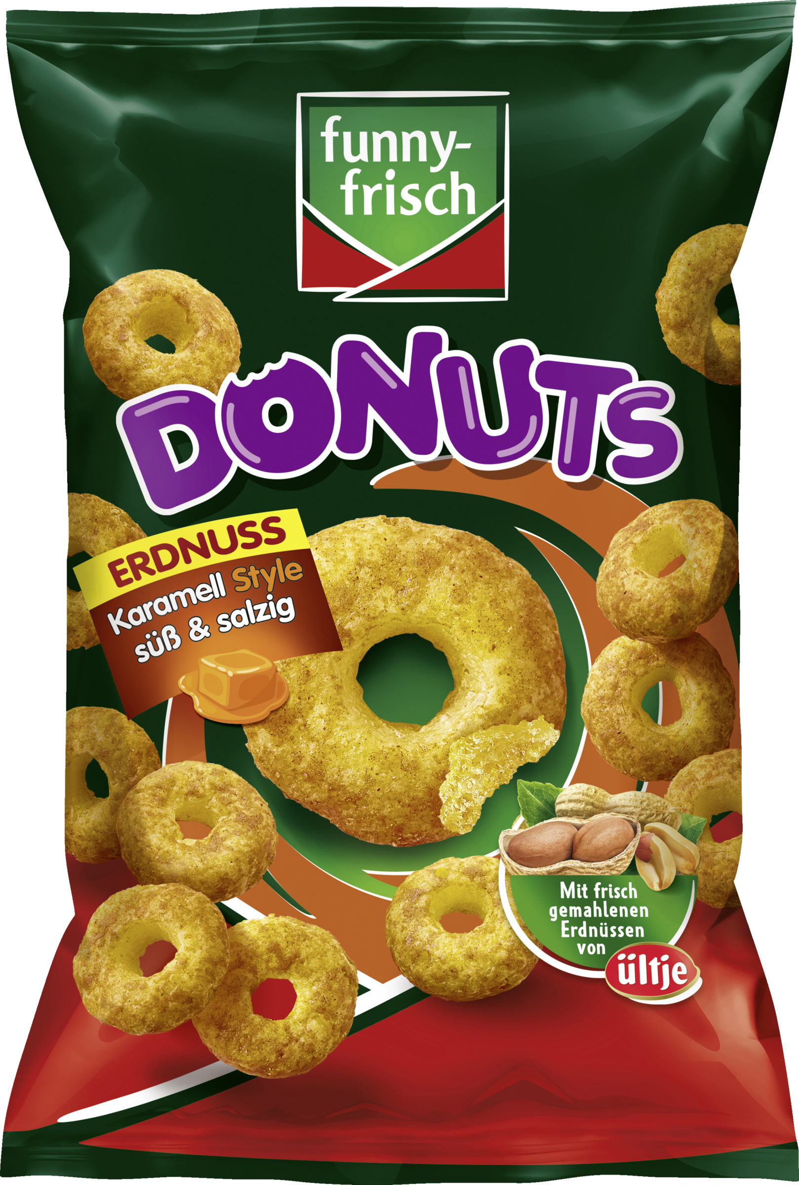 funny-frisch Donuts ERDNUSS Karamell Style süß & salzig