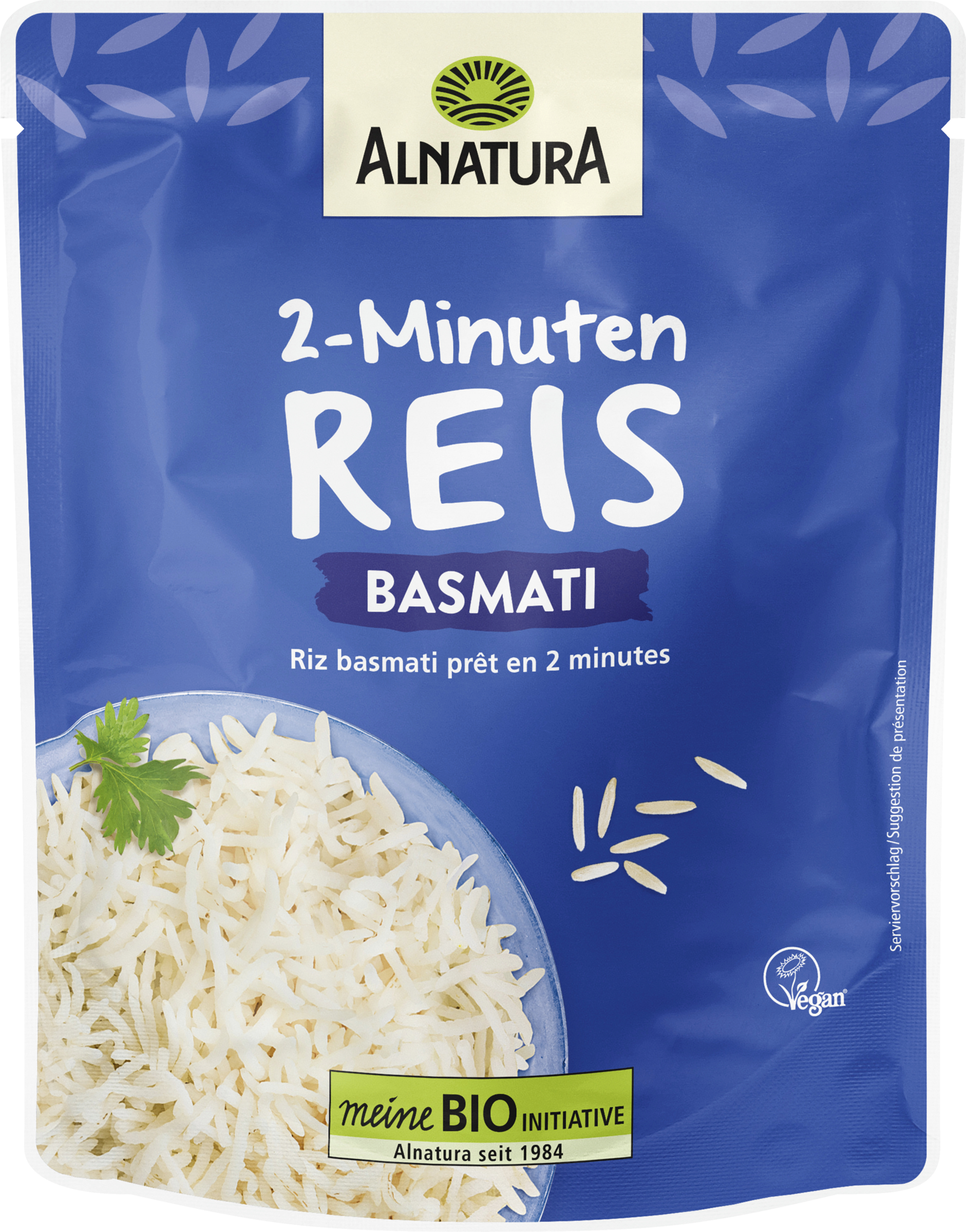 Alnatura Bio 2-Minuten Reis Basmati