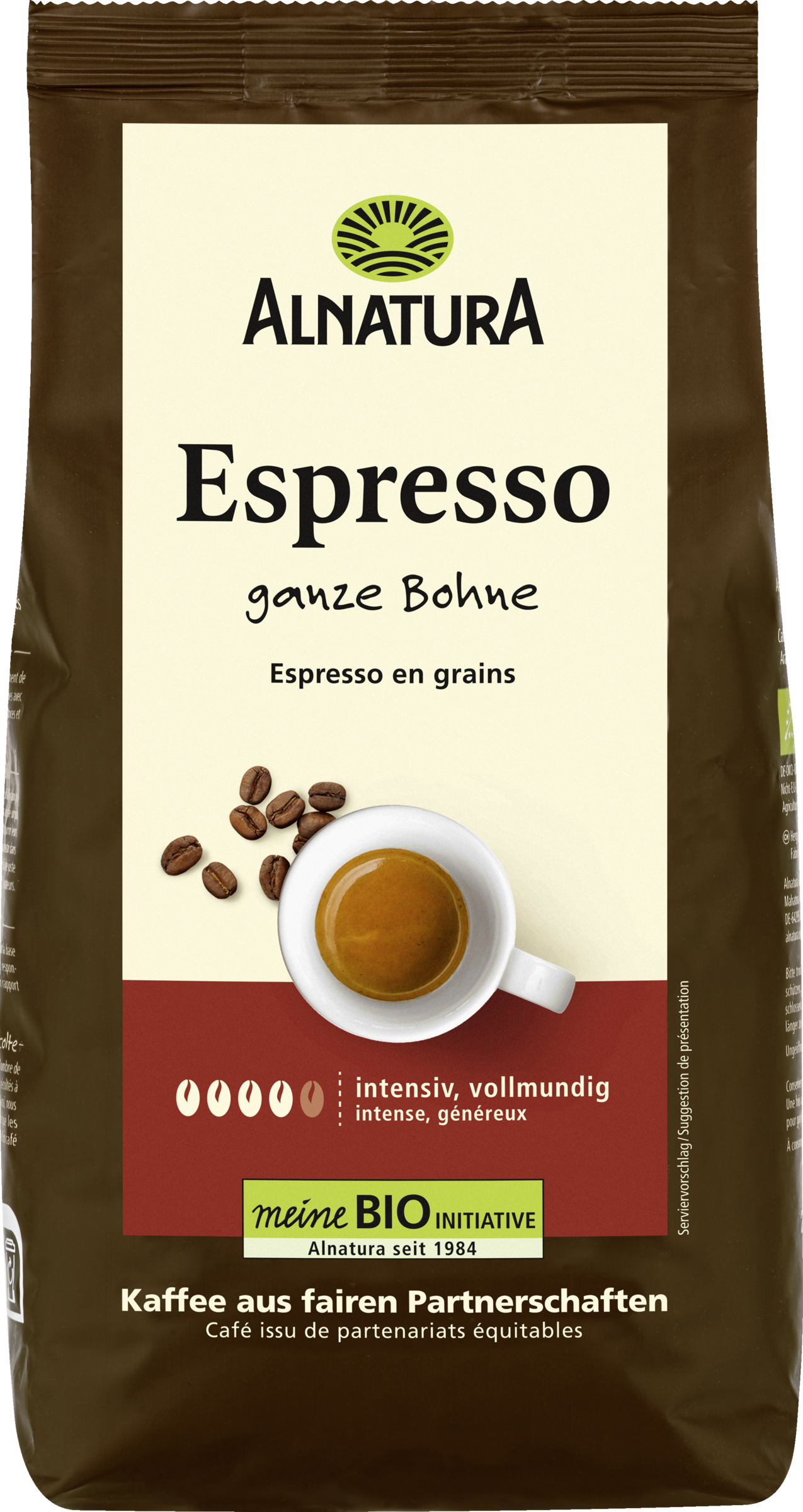 Alnatura Bio Espresso ganze Bohne