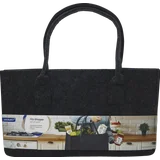 Filztasche dunkelgrau