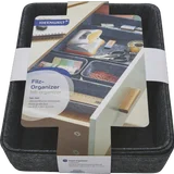 Filz-Organizer 5er-Set dunkelgrau