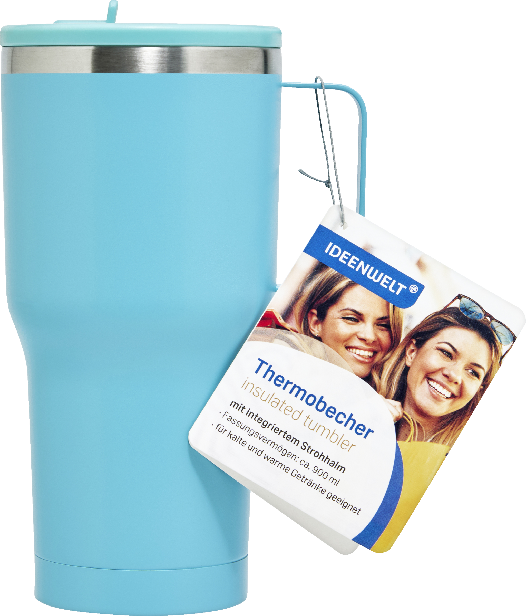 Thermobecher 900ml Türkis